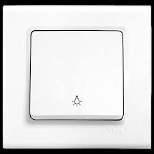 Linnera  Işıklı Light Anahtarı ( Çerçeve Dahil )