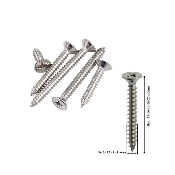 5x70 mm Sunta Vidası