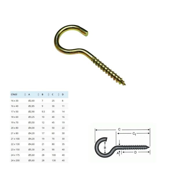 16 x 30 Piton Kanca Vida Açık