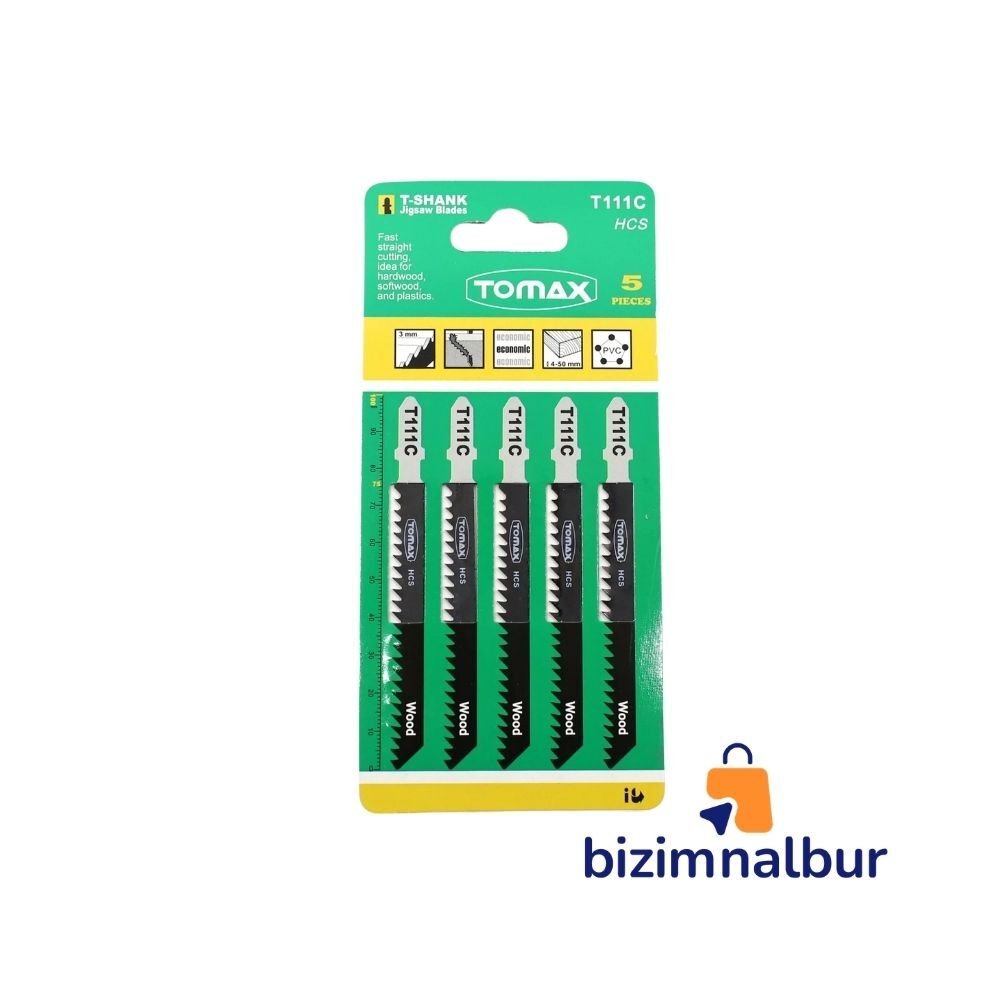 Ahşap Dekupaj Ağzı Normal Kesim ( T111C ) - 5'Li Paket