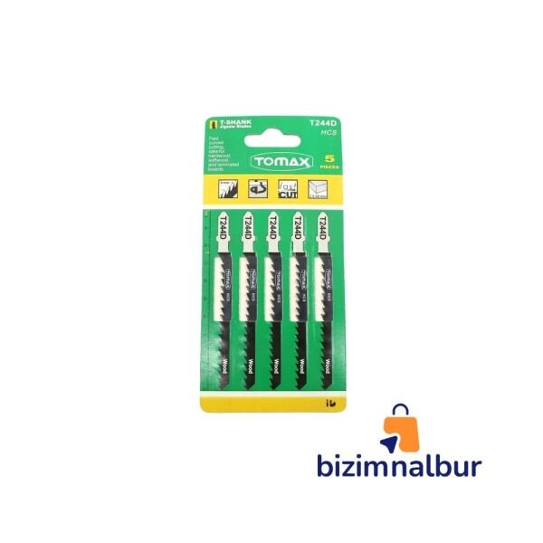 Ahşap Dekupaj Ağzı Kavisli ( T244D ) - 5'Li Paket