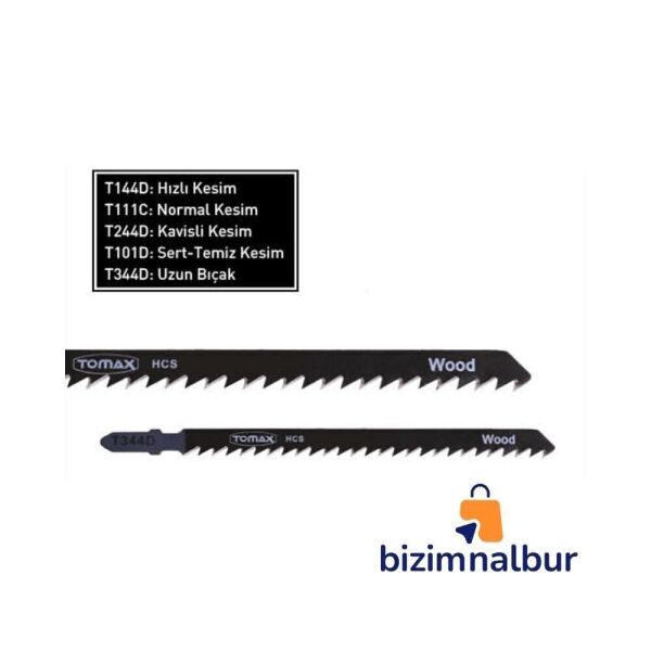 Ahşap Dekupaj Ağzı Uzun ( T344D ) - 5'Li Paket