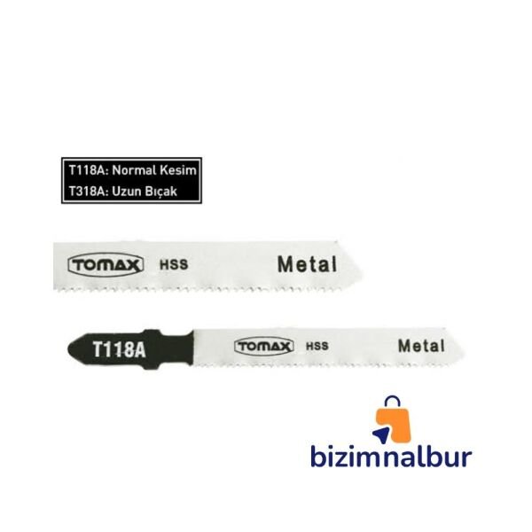 Metal Dekupaj Ağzı Normal Kesim ( T118A )- 5'Li Paket