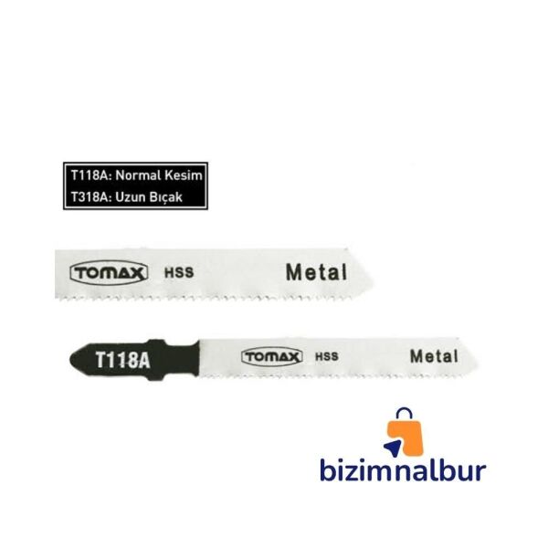 Metal Dekupaj Ağzı Uzun ( T318A ) - 5'Li Paket
