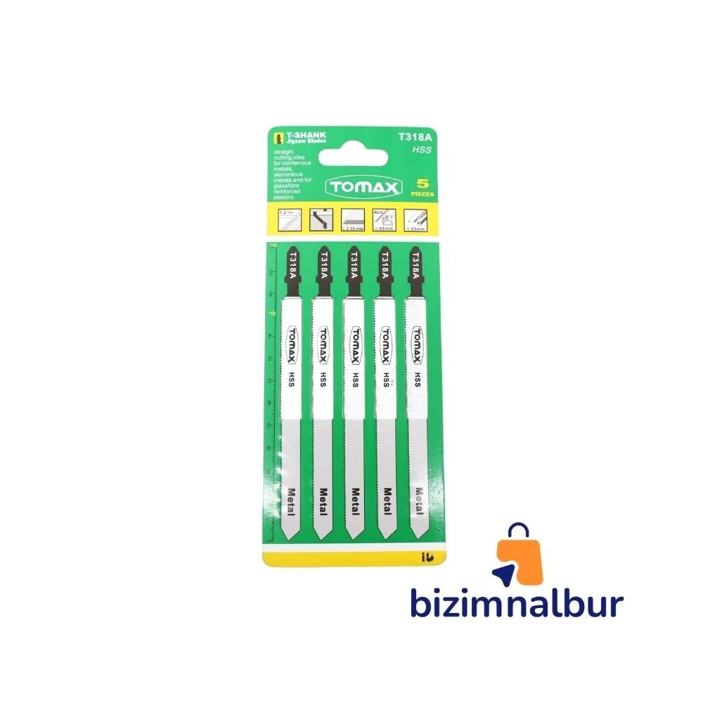 Metal Dekupaj Ağzı Uzun ( T318A ) - 5'Li Paket