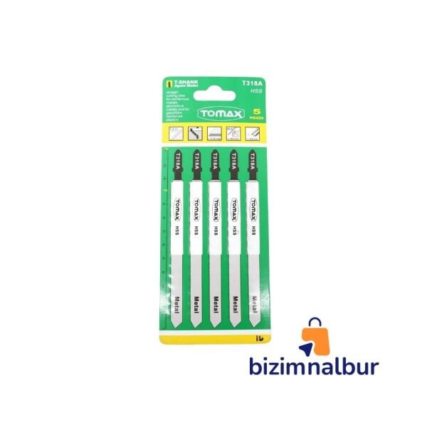 Metal Dekupaj Ağzı Uzun ( T318A ) - 5'Li Paket