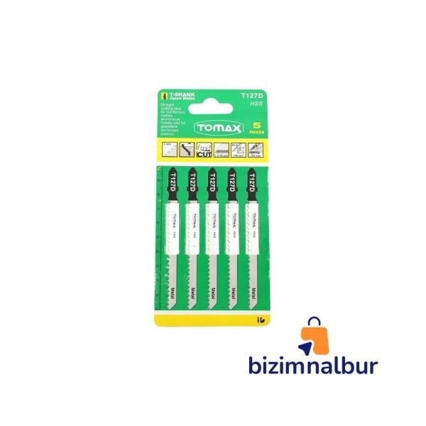 Metal Dekupaj Ağzı Özel Kesim ( T127D ) - 5'Li Paket