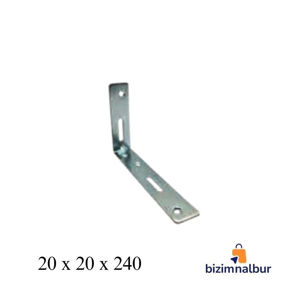 20x20x240-2mm Masa L Gönye
