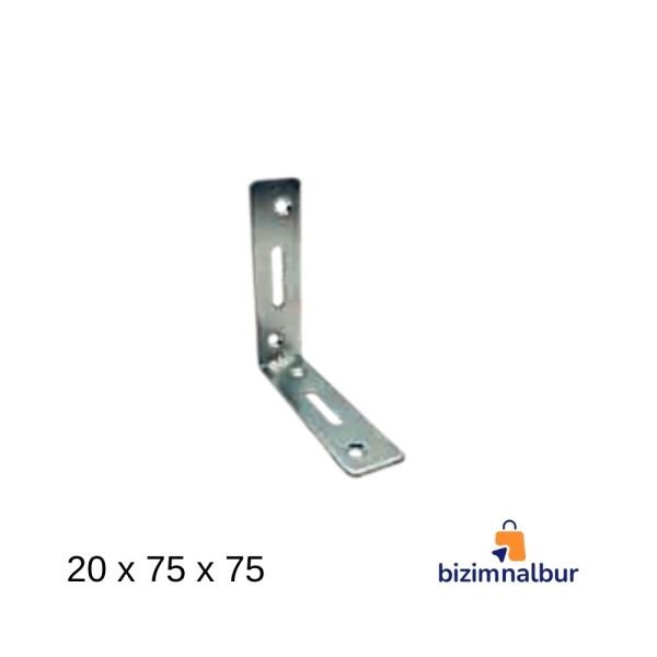 20x75x75-2mm Masa L Gönye