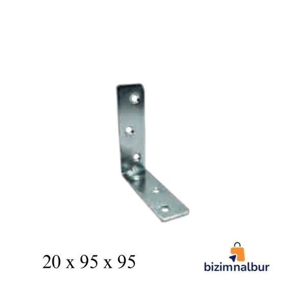 20x95x95-2mm Masa L Gönye