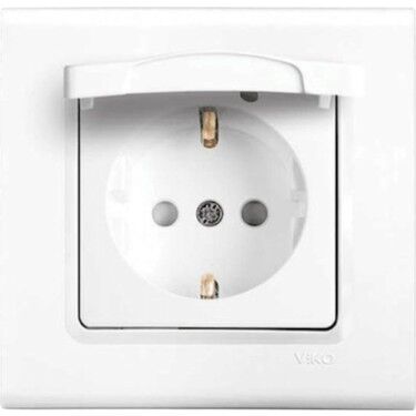 Linnera Kapaklı Topraklı Priz Ç. K. ( Çerçeve Dahil )