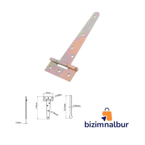 6 No Kuyruklu Menteşe