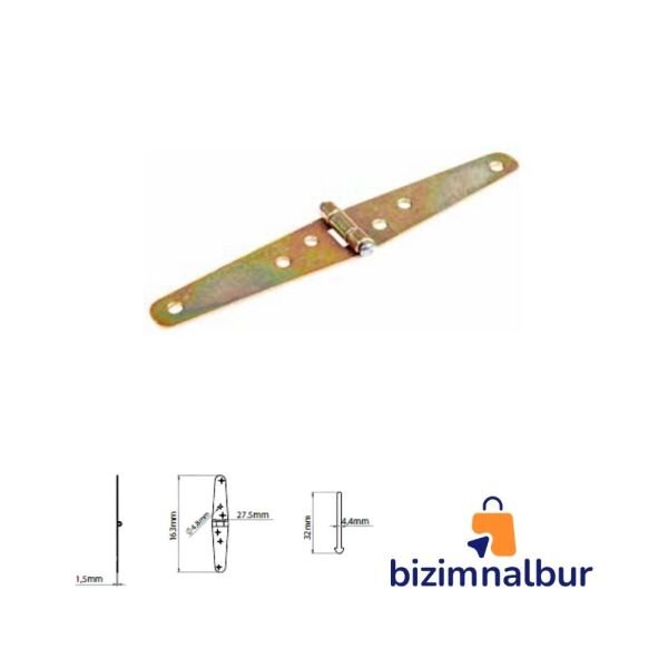 3 No Çift Kuyruklu Menteşe