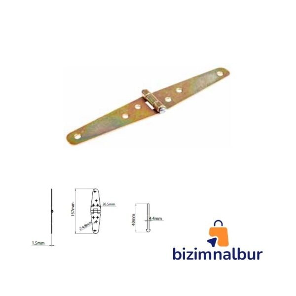 4 No Çift Kuyruklu Menteşe