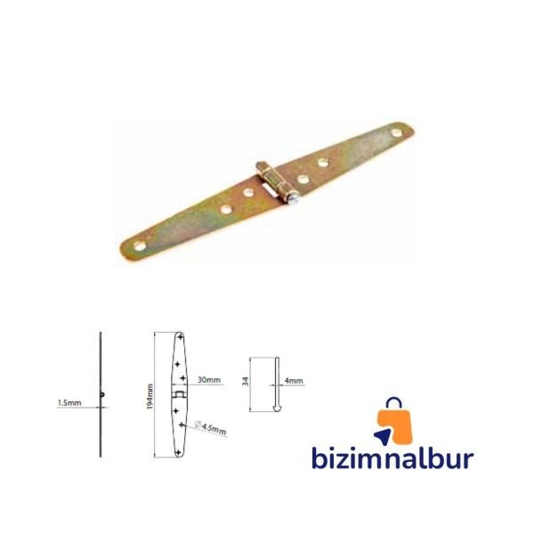 5 No Çift Kuyruklu Menteşe