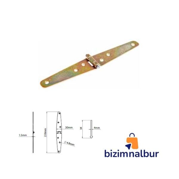 6 No Çift Kuyruklu Menteşe