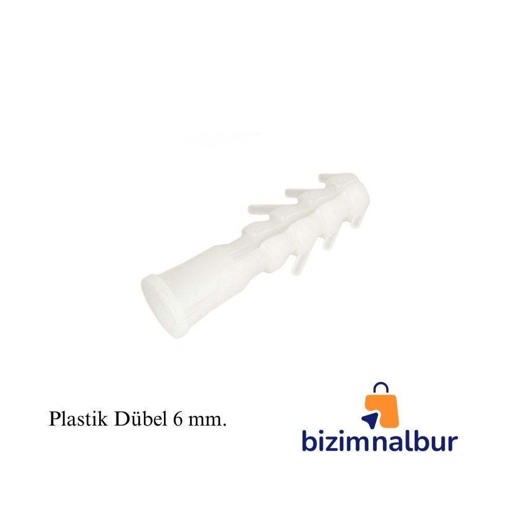 Plastik Dübel 6 mm.
