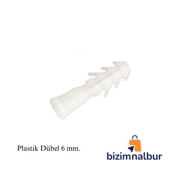 Plastik Dübel 6 mm.