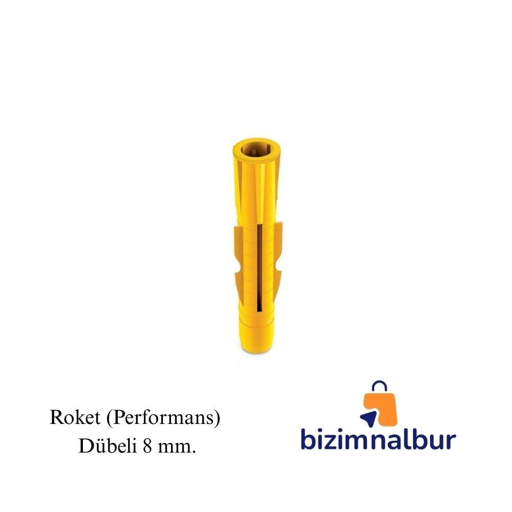 Roket (Performans) Dübeli 8 mm.