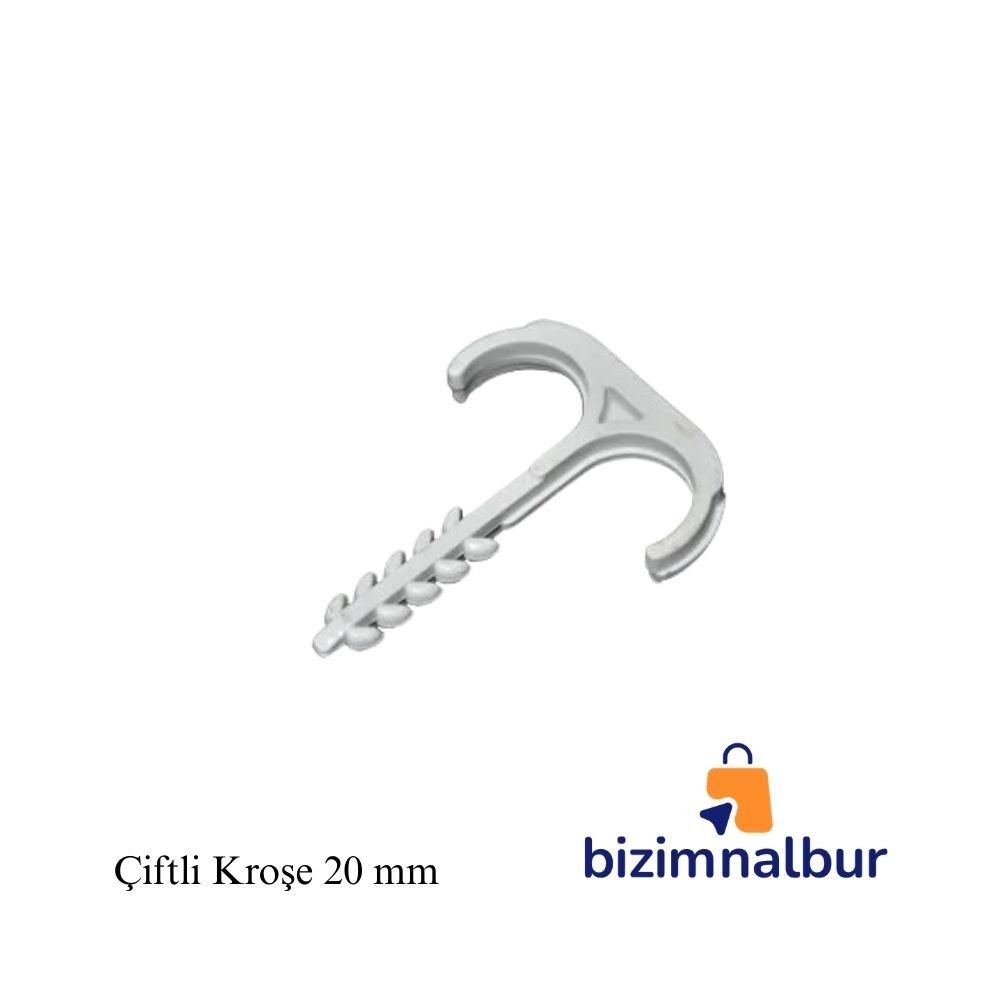 Çiftli Kroşe 20 mm