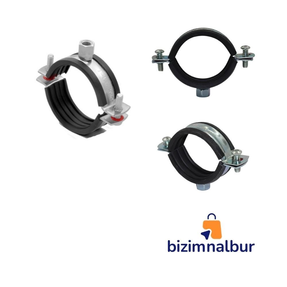 Trifonlu Doğalgaz Kelepçeleri Somunlu