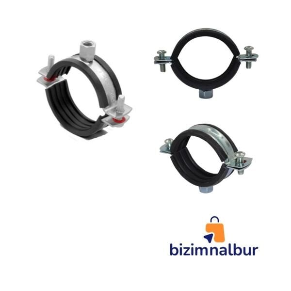 Trifonlu Doğalgaz Kelepçeleri Somunlu