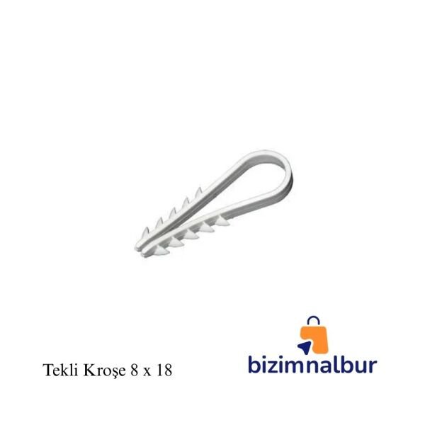 Tekli Kroşe 8 x 18