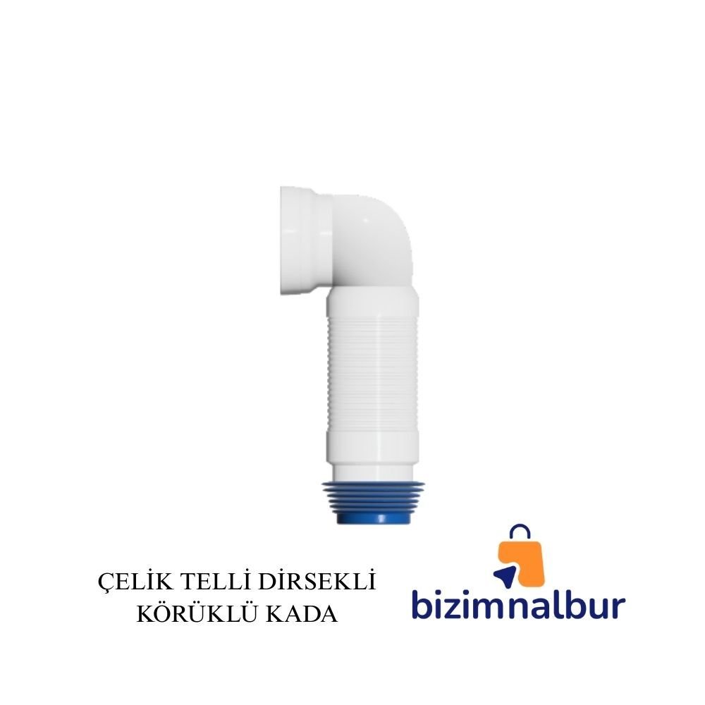 Çelik Telli Dirsekli Körüklü Kada