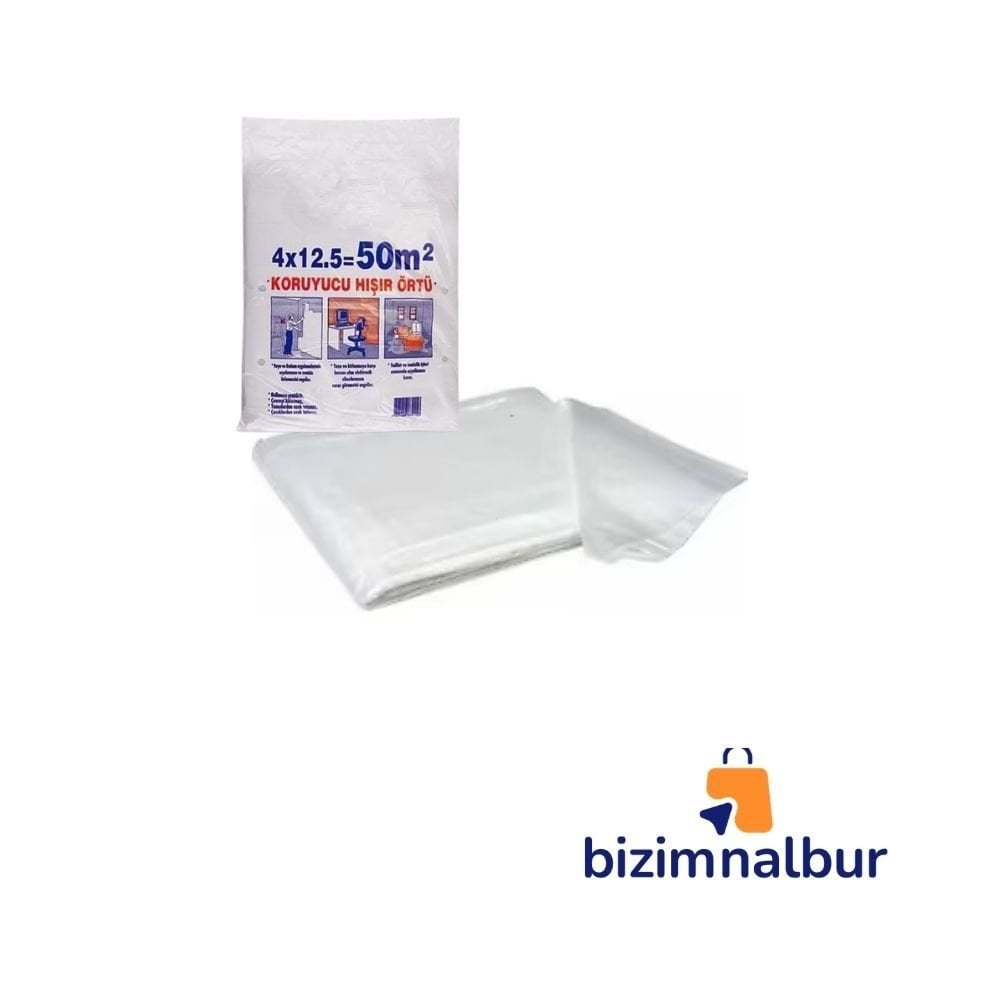 50 mt ( 4x12,5 ) Koruyucu Naylon Hışır Örtü