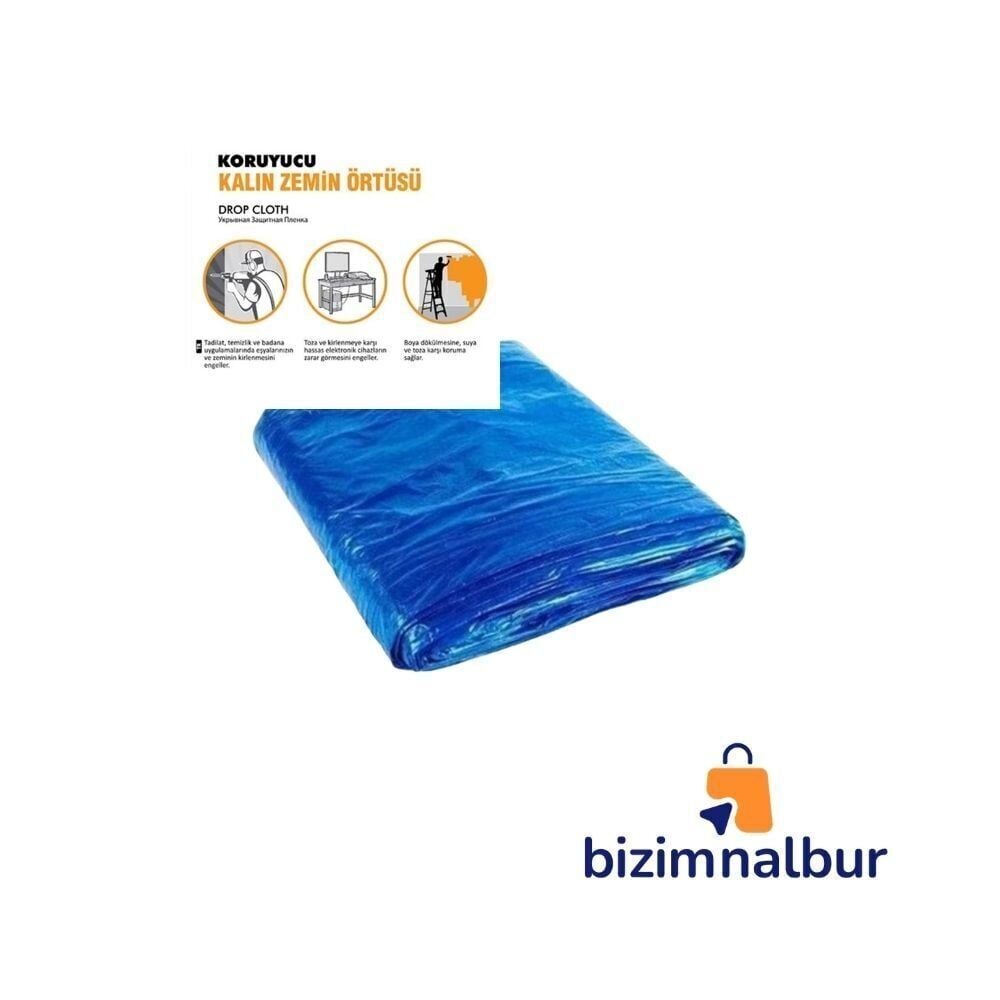 50 mt ( 4x12,5 ) Kalın Zemin Naylon Pratik Örtü