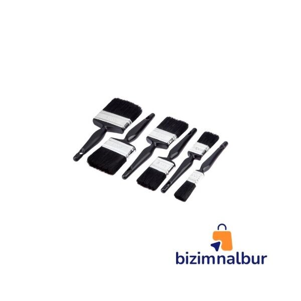 1 No Plastik Saplı Yağlı Boya Fırçası