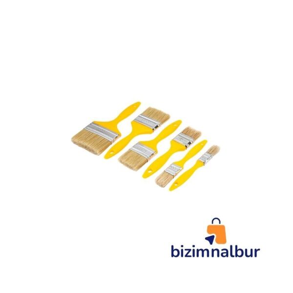 2 No Plastik Saplı Lüks Kestirme Fırçası