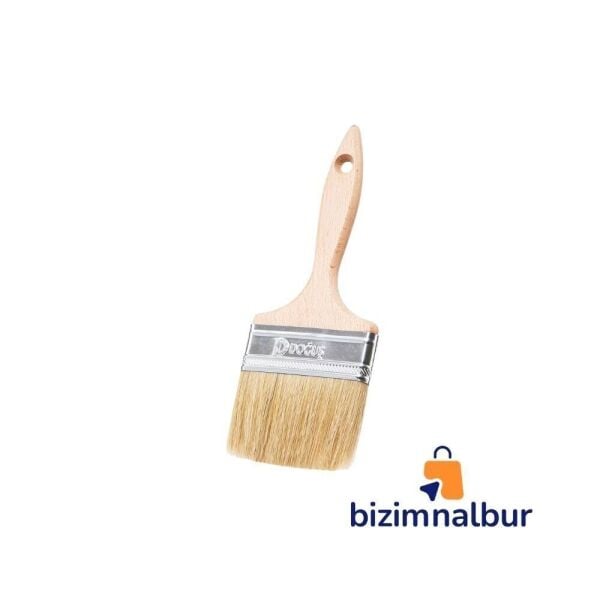 3 No Ahşap Saplı Lüx Kestirme Fırçası