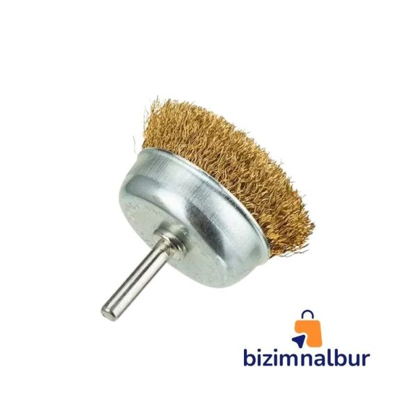 65 mm Pimli Saçaklı Çanak Fırça