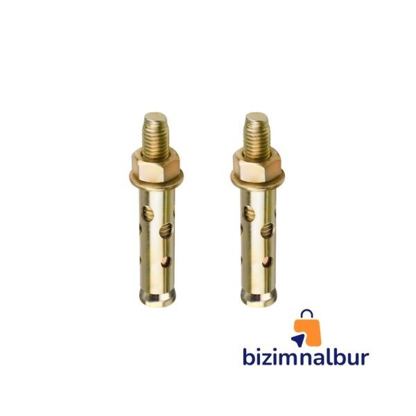 6 x 45 Gömlekli Çelik Dübel