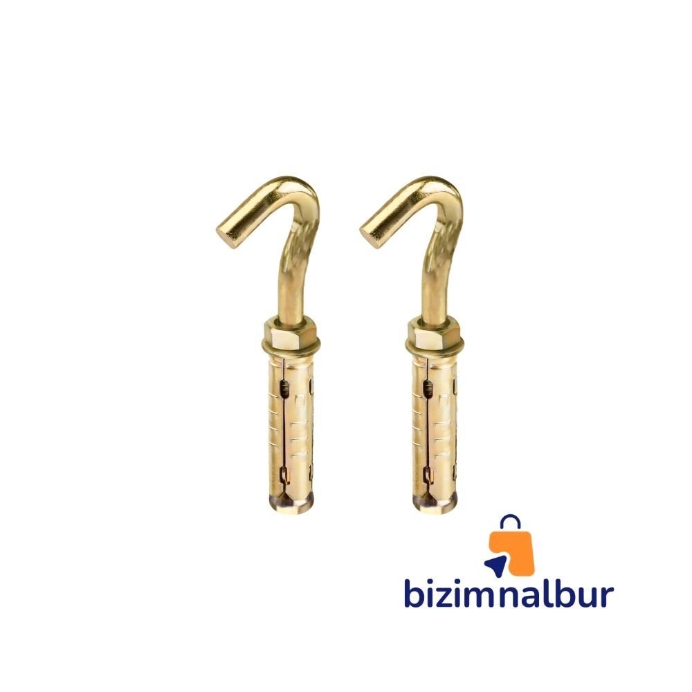 M6 Kancalı Çelik Dübel Açık