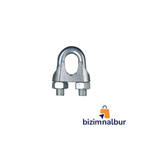 13 mm çelik halat klemensi